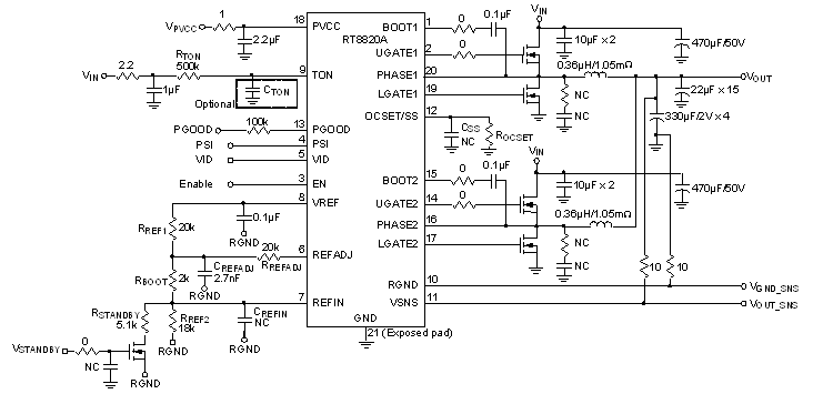 bq24780S Hybrid Power Boost Mode Battery Charge Controller