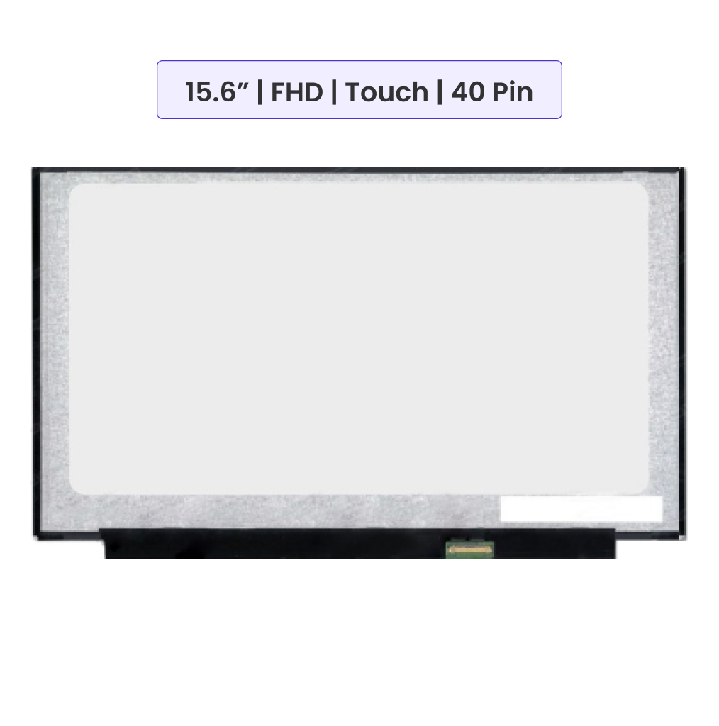 15.6-Inch - FHD (1920x1080) - On Cell Touch - 40 Pin