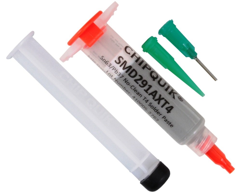 ChipQuik Solder Paste No-Clean Sn63/Pb37 - SMD291AX