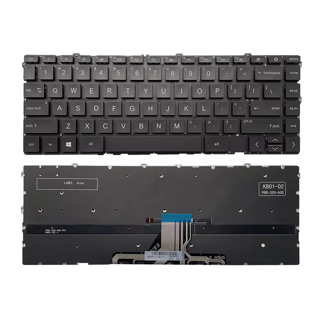 HP Envy x360 13-BA - Backlight - US Layout Keyboard