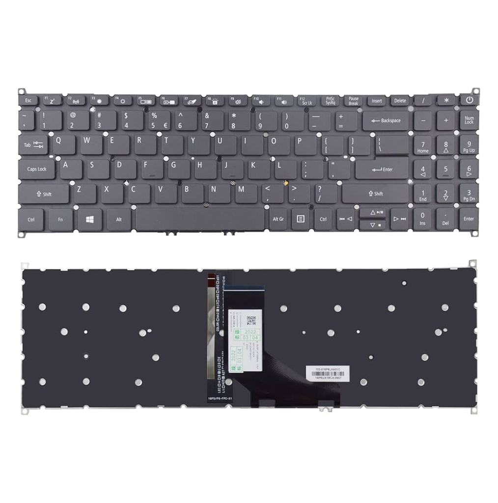 Acer Aspire  - Backlight - US Layout Keyboard