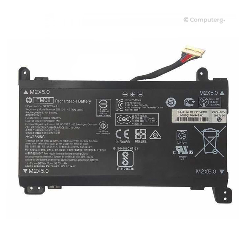 HP Omen 17-AN - (16 Pin) FM08 Battery