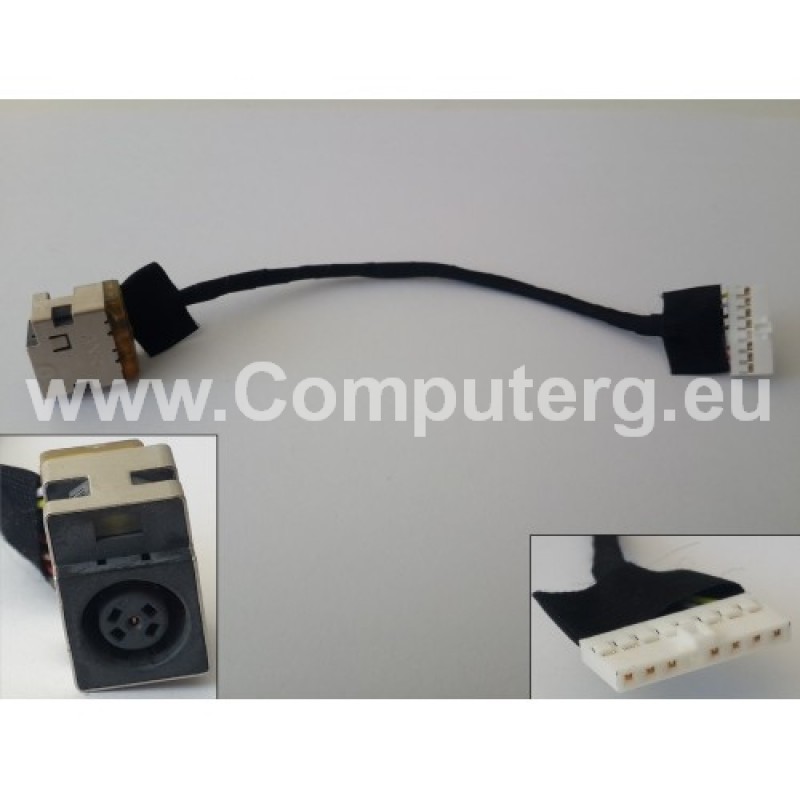 DC Jack For HP CompaQ CQ56 - DD0AX6PB000 - 1-Year Warranty