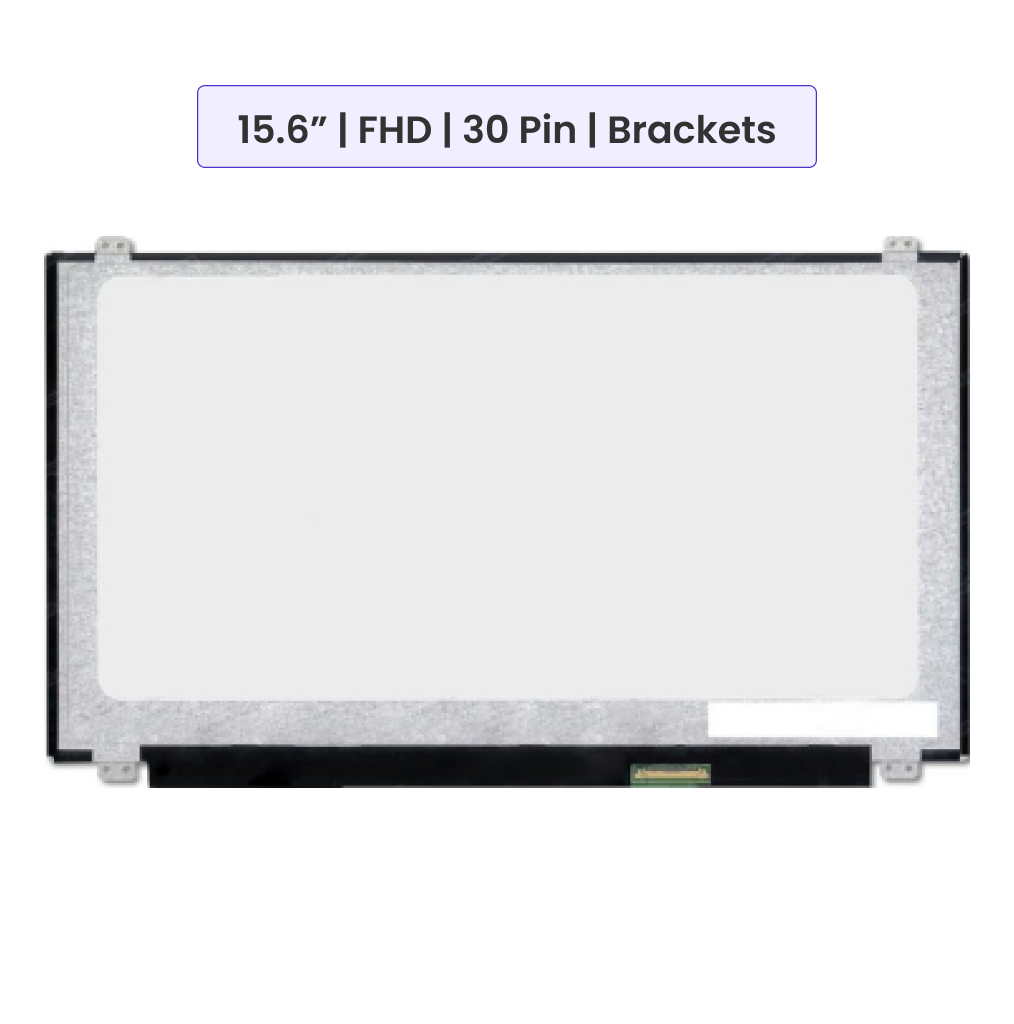 15.6-Inch - FHD (1920x1080) - 30 Pin - Brackets