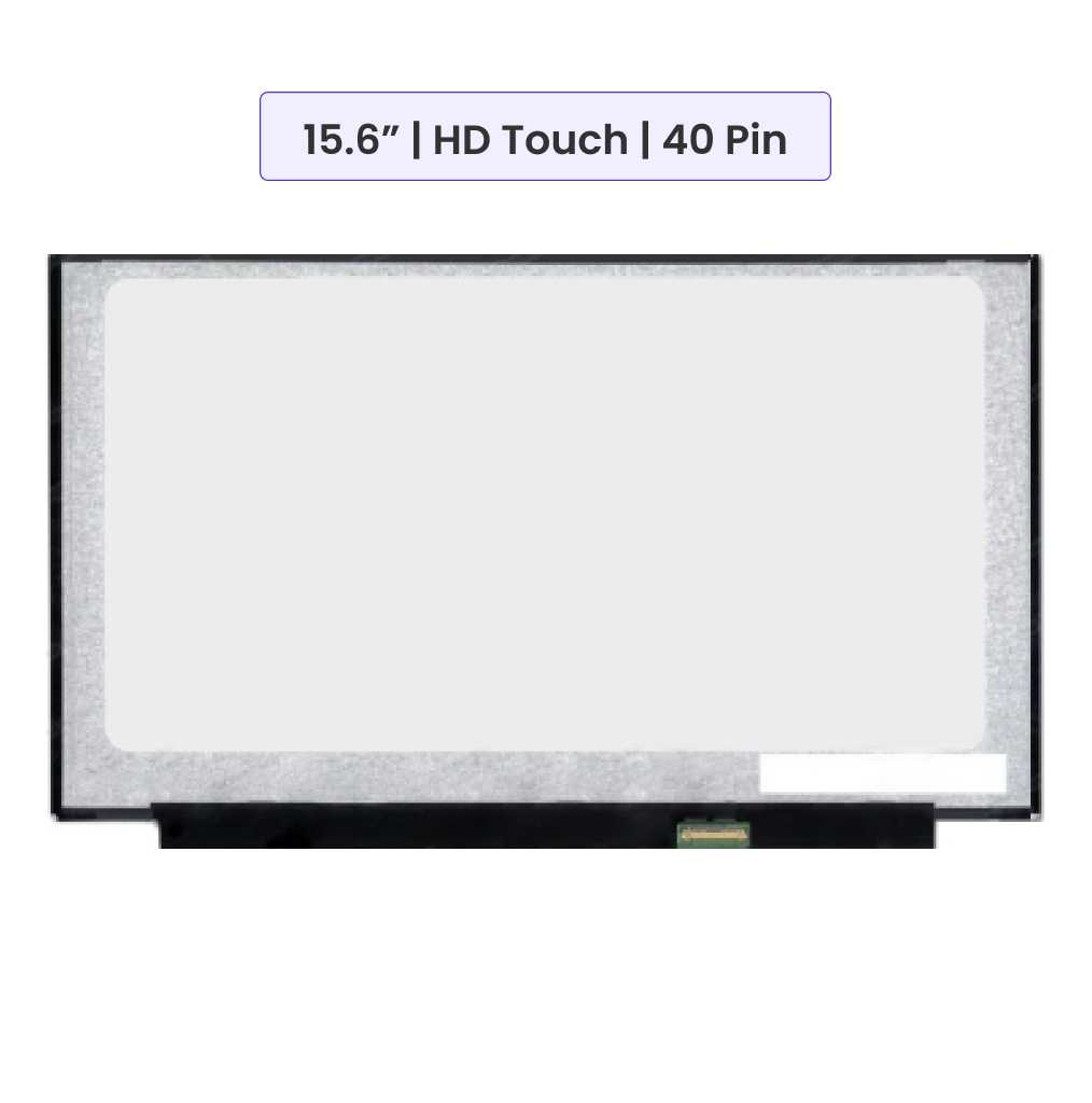 15.6-Inch - HD (1366x768) Touch - 40 Pin - 1-Year Warranty