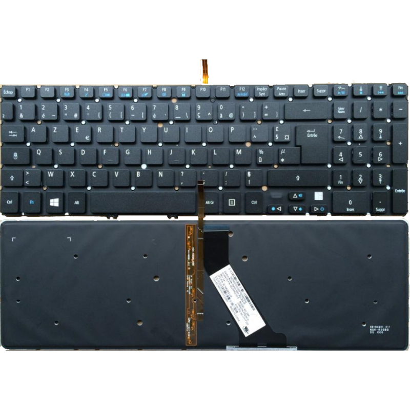 Acer Aspire V5-572 - UK Layout - Backlit Keyboard