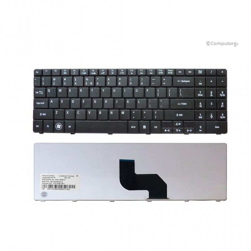 Acer Aspire 5534 - US Layout Keyboard