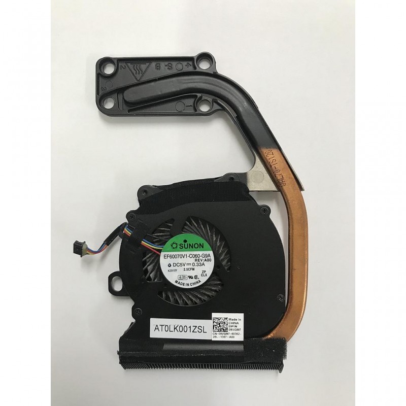 CPU Fan with heatsink For Dell Latitude E6330 - EF60070V1-C060-G9A - 1-Year Warranty