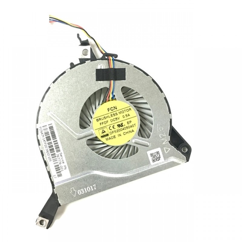 CPU Fan For HP Envy 15-P Series - 763700-001 - 1-Year Warranty