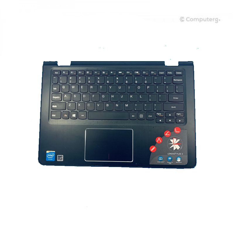 Original Palmrest For Lenovo Yoga 300 - 5CB0J08365 - Black Used Grade A