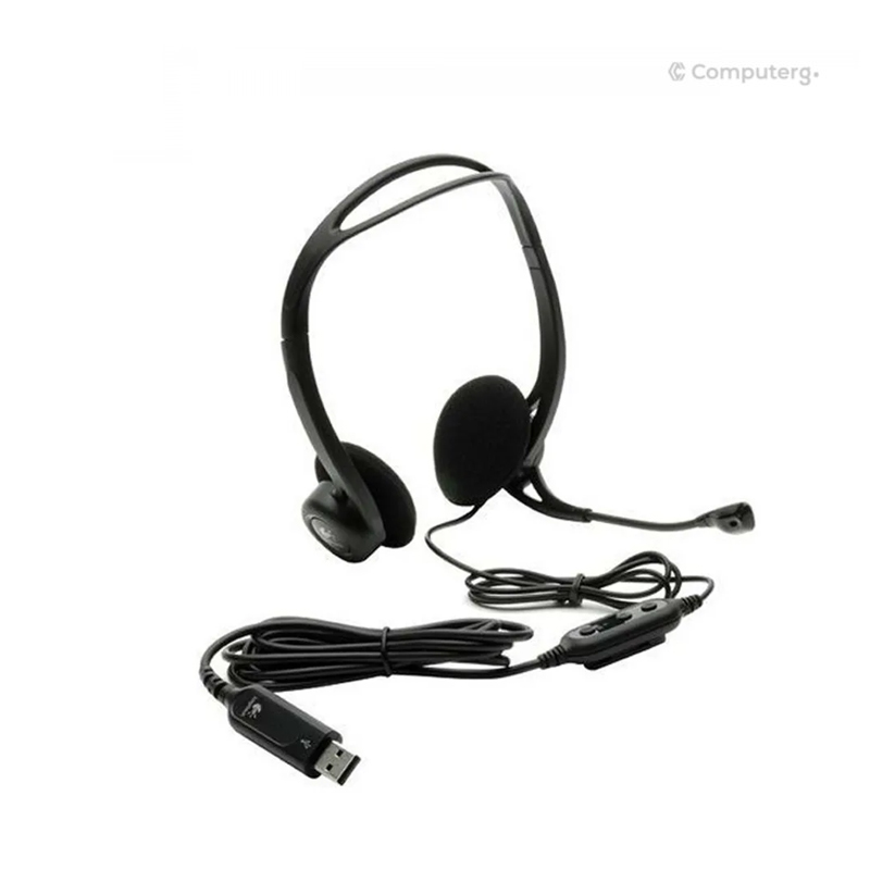 Logitech PC Headset 960 - Wired - 981-000100 - 1-Year Warranty