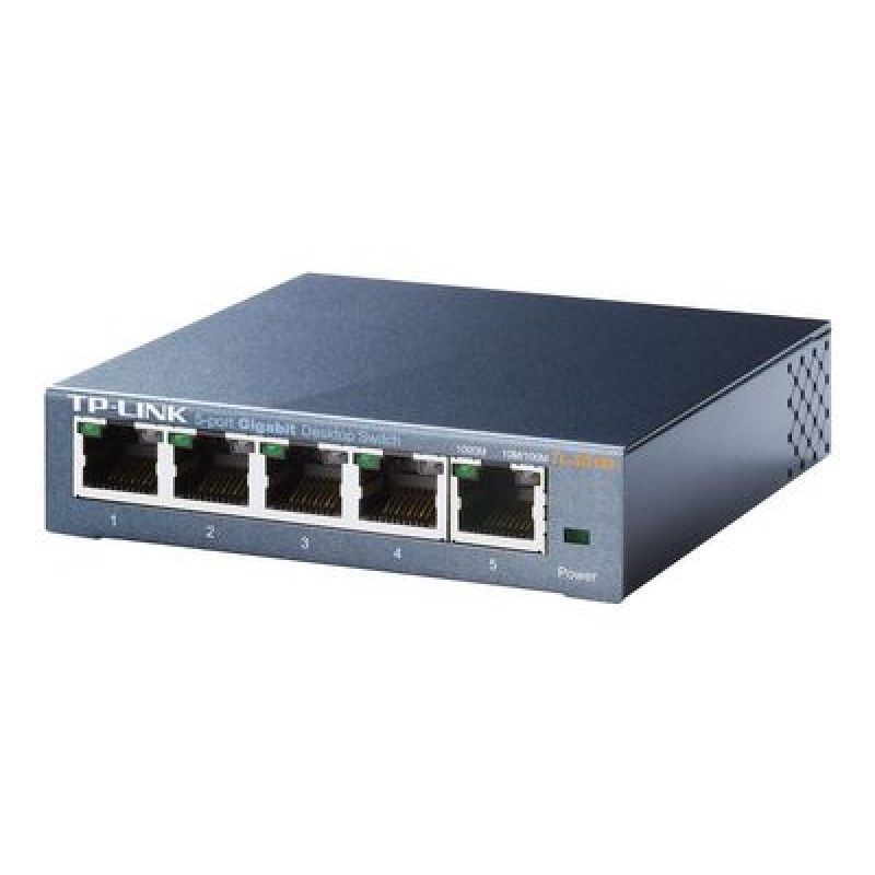 TP-LINK Metal Gigabit Switch 5 ports - New - TL-SG105 - 2-Years Warranty