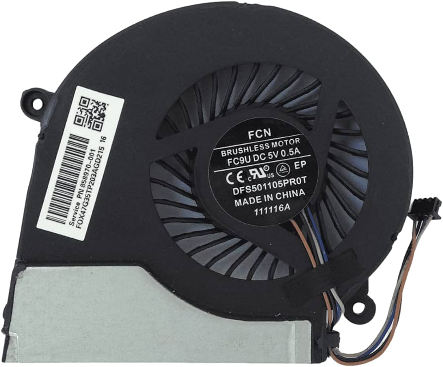 CPU Fan for HP Pavilion 17-E Series - 724870-001 - 1-Year Warranty